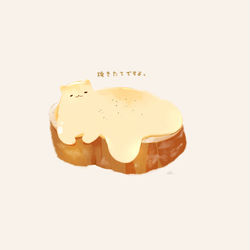 This is a pixiv picture whose title is チーズバゲット.