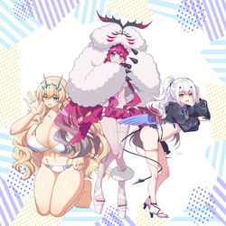 This is a pixiv picture whose title is 水着妖精騎士で.