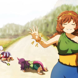 This is a pixiv picture whose title is 文「撮りますんで集まってくださーい」.