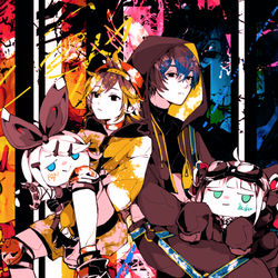 This is a pixiv picture whose title is KAITO&LEN.