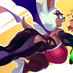 This is a pixiv picture whose title is Rouge.