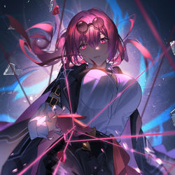 This is a pixiv picture whose title is 卡芙卡.