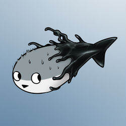 This is a pixiv picture whose title is 毒液萨卡班甲鱼！.