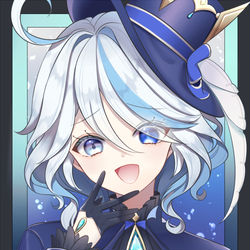 This is a pixiv picture whose title is 【 原神 】 フリーナ.
