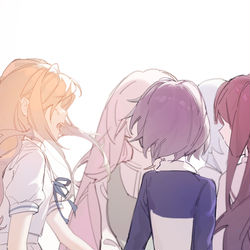 This is a pixiv picture whose title is 永远铭记，永远怀念，永远无法再会的春日之影.