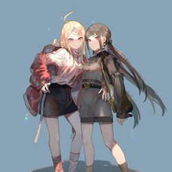 This is a pixiv picture whose title is AkaHaru.