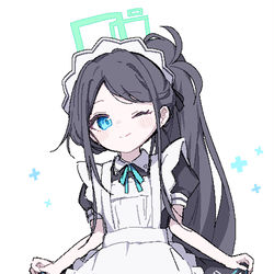 This is a pixiv picture whose title is メイド！.