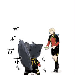This is a pixiv picture whose title is isg受②.
