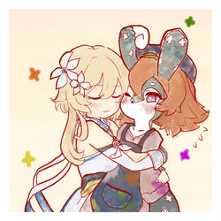 This is a pixiv picture whose title is マメールちゃん抱きしめたい.