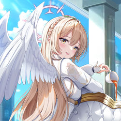 This is a pixiv picture whose title is ナギサ.