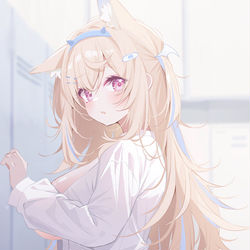 This is a pixiv picture whose title is Dressing Room I.