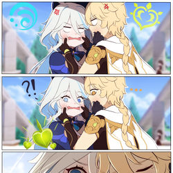This is a pixiv picture whose title is 元素反応.
