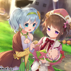 This is a pixiv picture whose title is 【FLOWER KNIGHT GIRL】希望の生命樹.