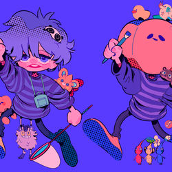 This is a pixiv picture whose title is 蘭たん.