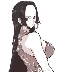 This is a pixiv picture whose title is ハンコック.