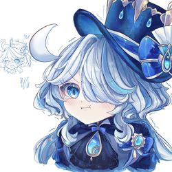 This is a pixiv picture whose title is フリーナ.