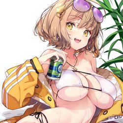 This is a pixiv picture whose title is 水着アニス.