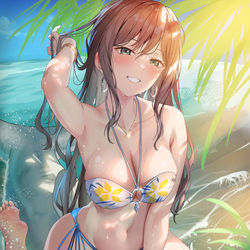 This is a pixiv picture whose title is 今井リサ.
