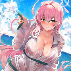 This is a pixiv picture whose title is 水着ハナコ.