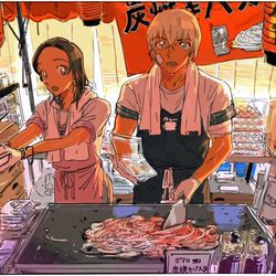 This is a pixiv picture whose title is あむあず7.