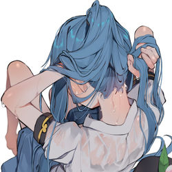 This is a pixiv picture whose title is て.