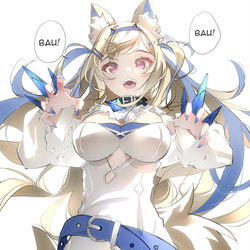 This is a pixiv picture whose title is Fuwawa Solo.