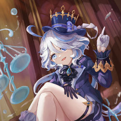 This is a pixiv picture whose title is フリーナ.