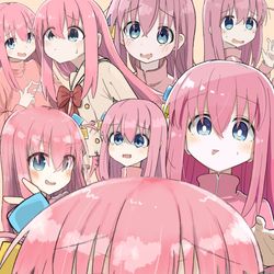 This is a pixiv picture whose title is ぼっちちゃん.
