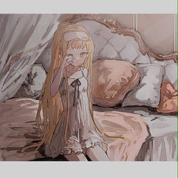 This is a pixiv picture whose title is お城の朝.