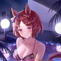 This is a pixiv picture whose title is 水着ローレル👙.