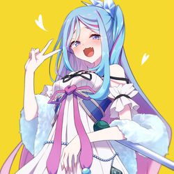 This is a pixiv picture whose title is 描けデュエル.
