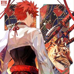 This is a pixiv picture whose title is 刀鍛冶.