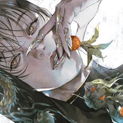 This is a pixiv picture whose title is 【花言葉シリーズ】鬼灯.