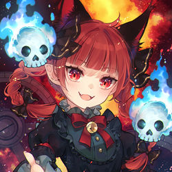 This is a pixiv picture whose title is お燐ちゃん.