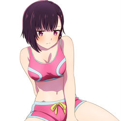 This is a pixiv picture whose title is 閑さん.