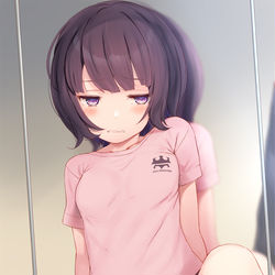 This is a pixiv picture whose title is スタジオで.