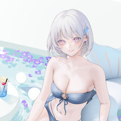 This is a pixiv picture whose title is 無題.
