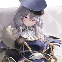 This is a pixiv picture whose title is uniform NB.