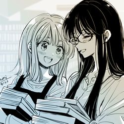 This is a pixiv picture whose title is ひまわりさんとまつり.
