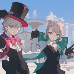 This is a pixiv picture whose title is 噔噔~.