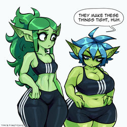 This is a pixiv picture whose title is Sports Bras.