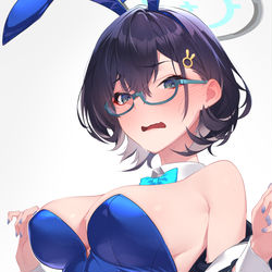 This is a pixiv picture whose title is バニーチヒロ！.