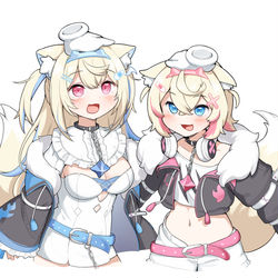 This is a pixiv picture whose title is Give us headpats, Ruffians!.