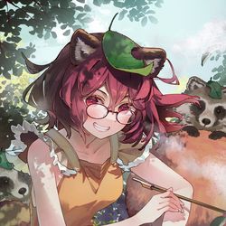 This is a pixiv picture whose title is 二ッ岩マミゾウ.