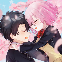 This is a pixiv picture whose title is ぐだマシュまとめ.