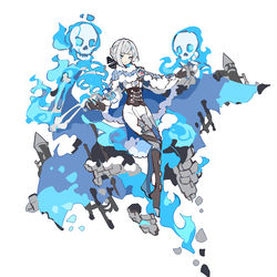 This is a pixiv picture whose title is アーケシュフース城.