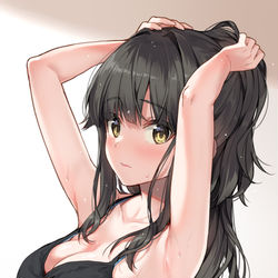 This is a pixiv picture whose title is 毎日暑いね.