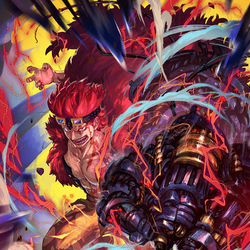 This is a pixiv picture whose title is ユースタス・キッド.