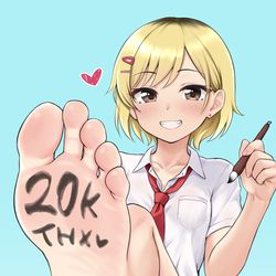 This is a pixiv picture whose title is 2万フォロー記念絵.