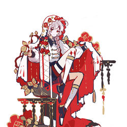 This is a pixiv picture whose title is 赤.
